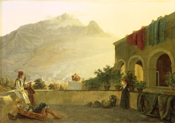 El centinela en Ischia, 1829
